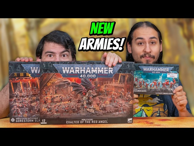 Two Idiots Start New Warhammer Armies!