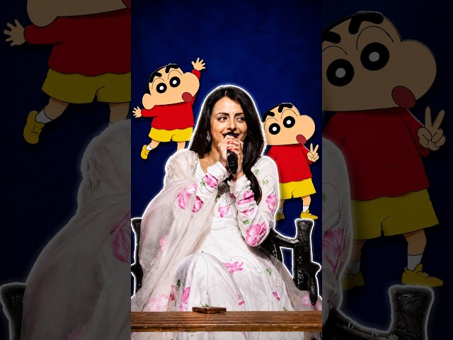 shinchan mimicry ft Shrenu Parikh😂#shrenuparikh#shinchan  #mimicry #lavari  #comedy