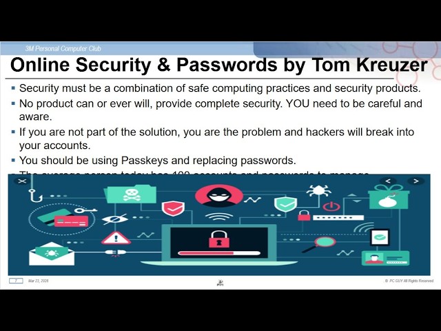 Car 2026/03/23 Online Security & Passwords by Tom Kreuzer