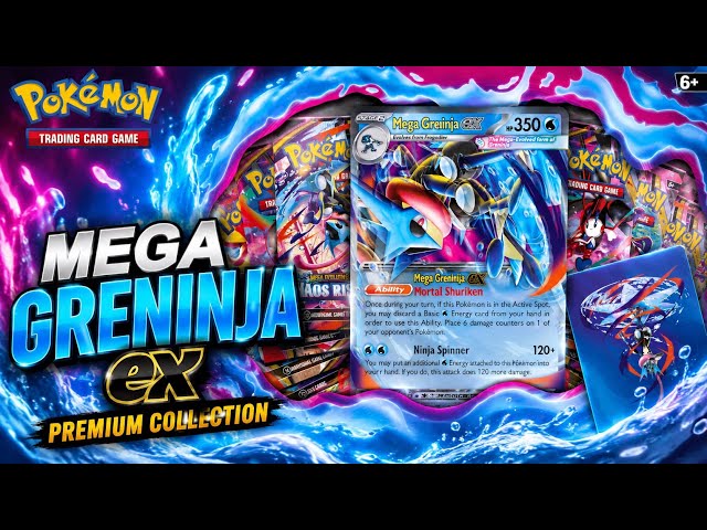 I Opened the Mega Greninja ex Premium Collection!