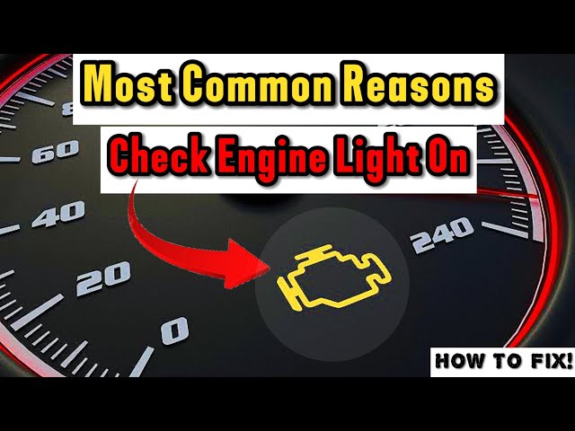 Top 10 Reasons Your Check Engine Light Is On And How To Fix It! | complete guide check engine light