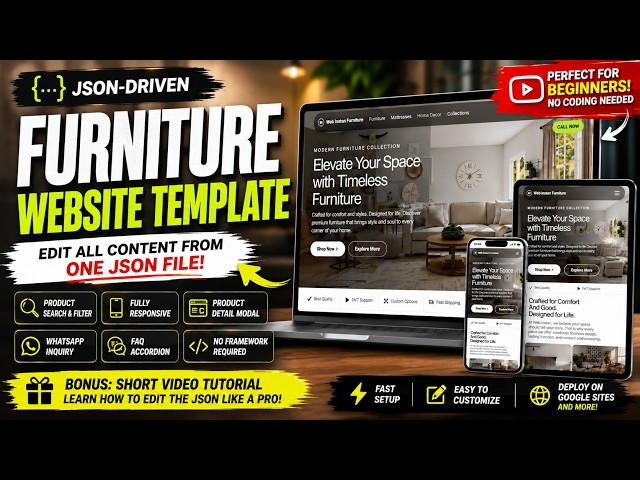 How to Edit a Website Using JSON | Easy Website Customization Tutorial