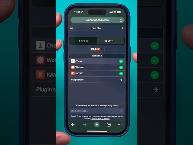 ChatGPT plug-ins are here! #ai #chatgpt #gpt4 #chatgptplugins