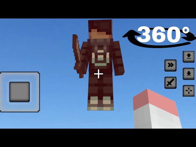How to 360 COMBO in Minecraft Mobile (Bedrock/Pocket Edition) - Tutorial
