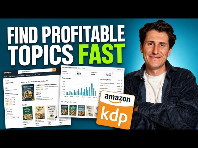 My Exact Process for Finding Profitable Book Topics on Amazon for High & Medium Content Publishing