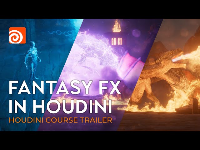 Fantasy FX In Houdini | Houdini Course Trailer