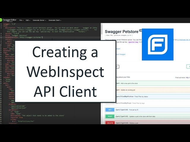 Creating a WebInspect API Client (2019)