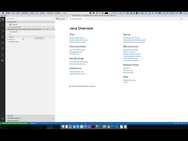 Creating reactive Java applications with Neo4j, VS Code and Spring Boot