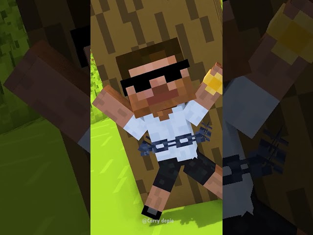 Carry Vs Crocodilo #mincraftshorts #minecraft