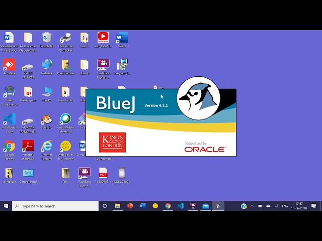 Programming in BlueJ (Class 8)