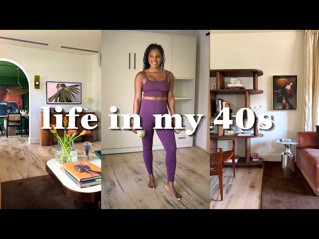 elevating everyday life vlog ✨fitness in my 40s, home upgrades & resort fashion haul ❤ Monroe Steele
