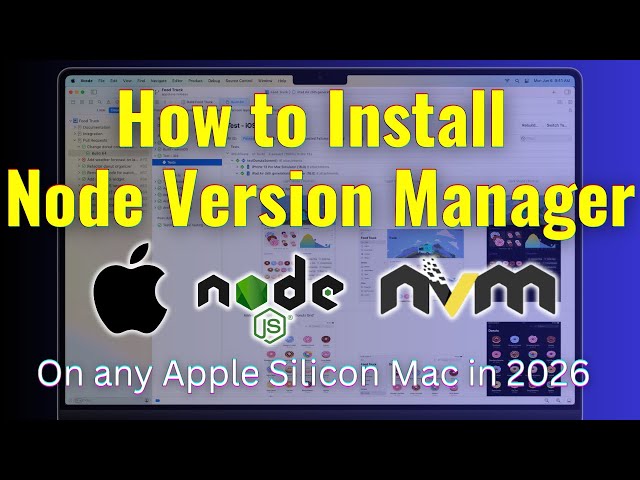 how to install NVM on Mac (2026)