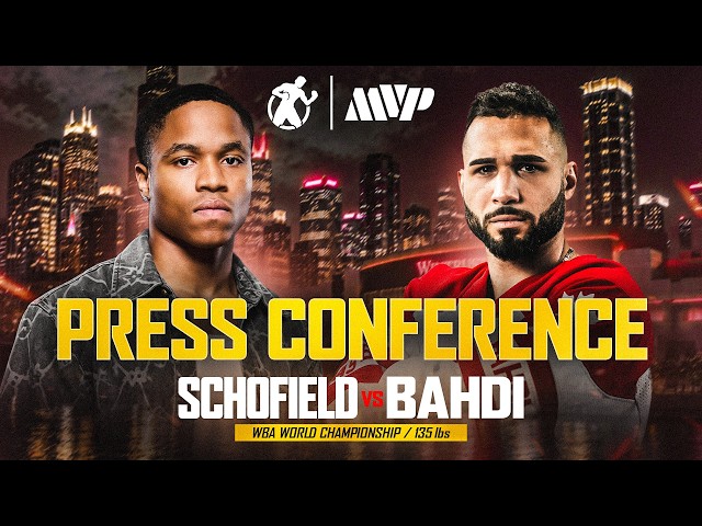 FLOYD SCHOFIELD VS LUCAS BAHDI | PRESS CONFERENCE
