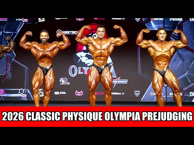 2026 Classic Physique Olympia Prejudging: Will we have a NEW Champion??