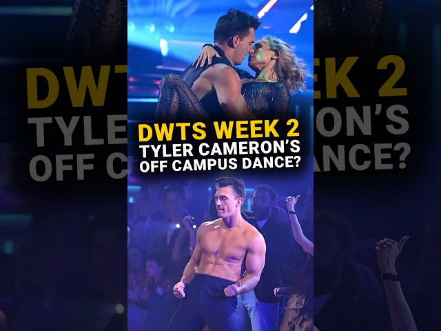 Tyler Cameron's Off Campus Salsa! #shorts #dwts