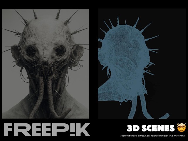 From Image to 3D Scene  (@magnific_ai  Workflow)