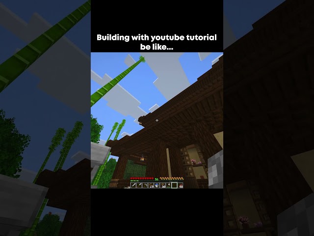 building with youtube tutorials 😭