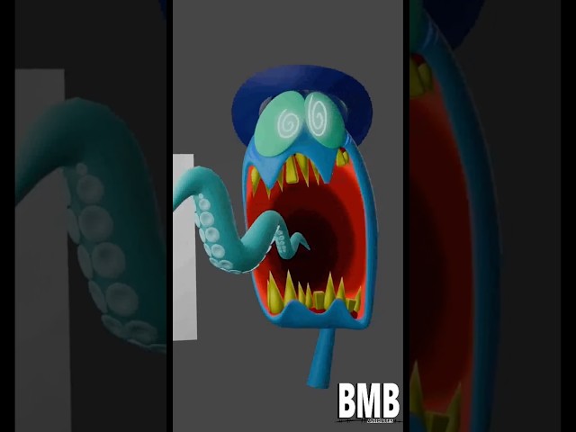 3d feds head - quite enjoyed making something this expressive #blender #3dmodel #ghost