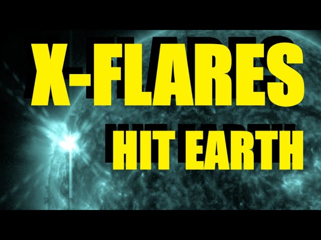 Hyper active sunspot hits earth with 2 X-flares / Radio blackouts / Big coronal hole