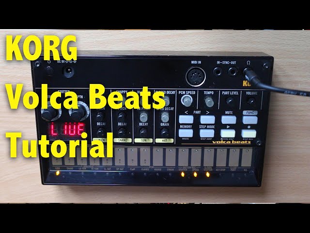 KORG Volca Beats Tutorial