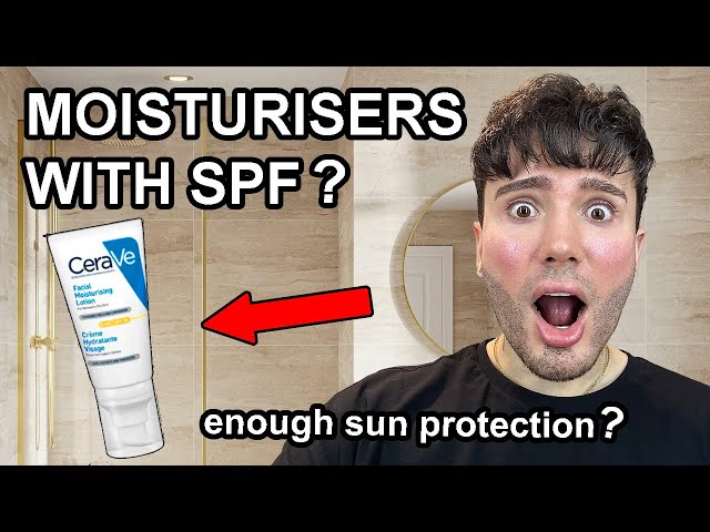 Is a MOISTURISER with SPF the same as SUNSCREEN?