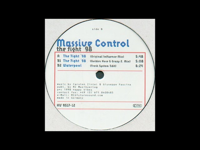 Massive Control – The Fight 98 (Golden Nose & Grazy Z. Mix) 1998