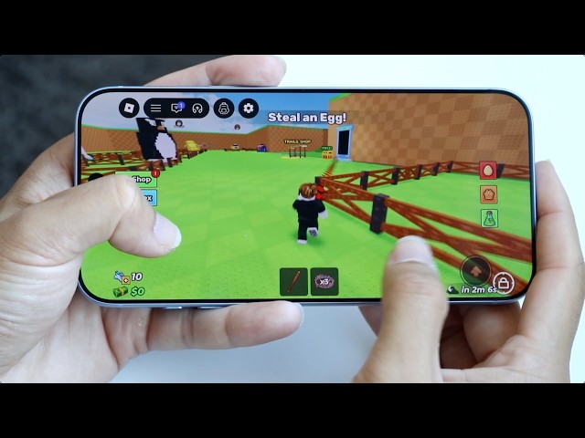 Roblox GamePlay On iPhone 18 Pro Max! (Speed Test)