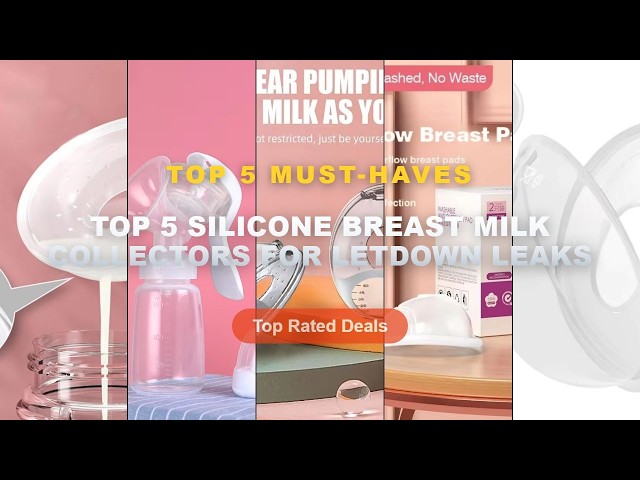 Don't Buy Top 5 Silicone Breast Milk Collectors For Letdown Leaks Before Watching This! - 2PCS 4PCS