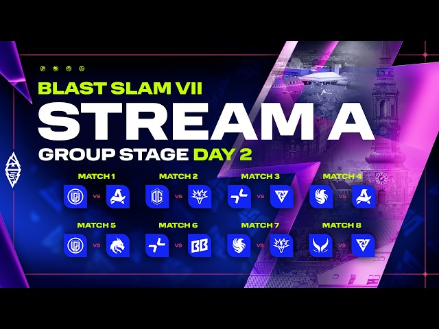 [A] BLAST SLAM VII: Copenhagen, Group Stage, Day 2 - Dota 2 LIVE