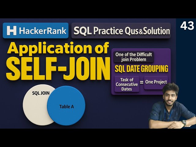 43) SQL Project Planning | Hackerrank sql questions | SQL | sql tutorial | sql full course