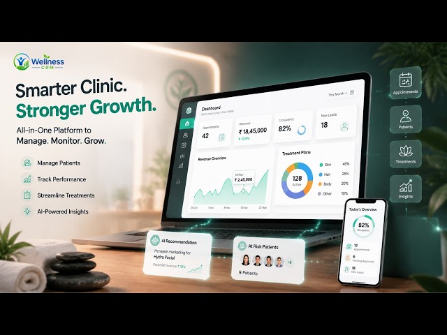 Enhanced Wellness CRM Full Demo | AI-Powered Clinic Management Software