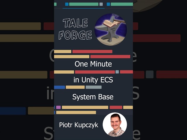 One Minute in Unity - ECS - SystemBase #ecs #gamedev #tutorials #unity