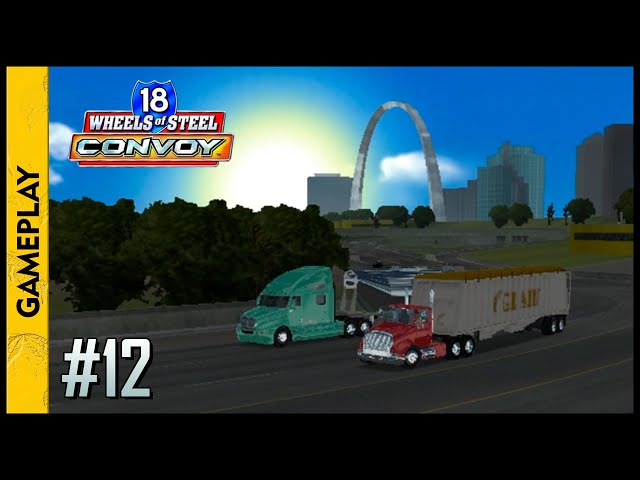 18 WHEELS OF STEEL: Convoy (Washington D.C. x Des Moines)(Gameplay) #13