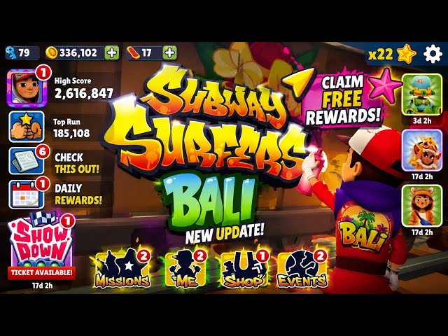 SUBWAY SURFERS BALI UPDATE! 🌴🔥 My BEST HIGH SCORE Yet! 😱