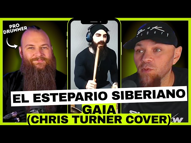 El Estepario Said This Was His HARDEST Drum Cover | Gaia Reaction