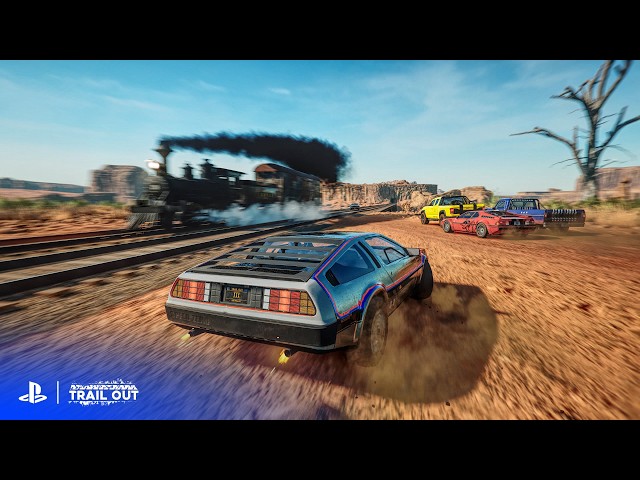 Trail Out just went Back to the Future ⚡️ PS5 Gameplay DualSense Cam
