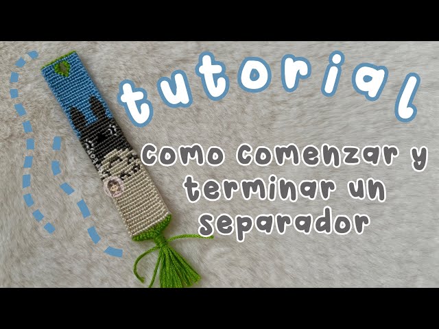 TUTORIAL | How to start and finish an alpha pattern bookmark