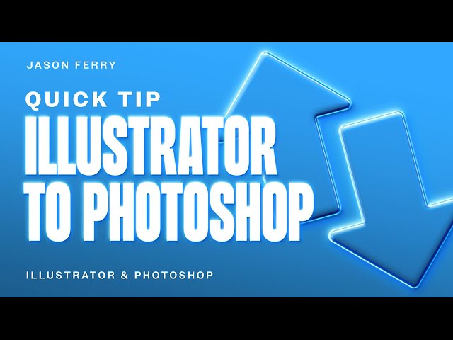 How To Move Assets From Illustrator To Photoshop