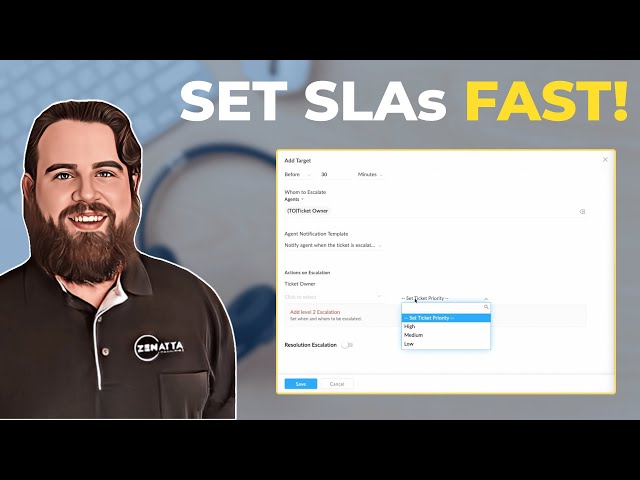 Service Level Agreement (SLA) Tutorial for Zoho Desk