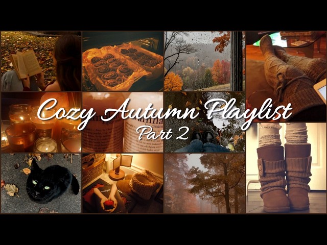 aesthetic autumn playlist || part 2 🕯️⋆.ೃ࿔*:･