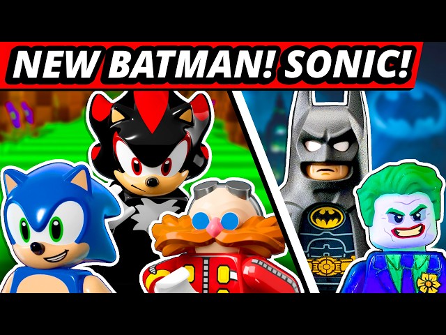 Is The NEW LEGO Batmobile BAD?! Sonic Minifigures! Surprise Package from LEGO! Rare Luke Skywalker!
