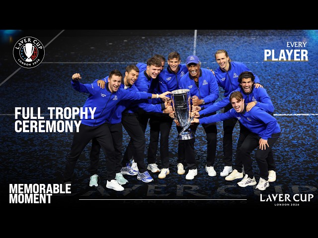 Full Trophy Ceremony | Laver Cup 2026