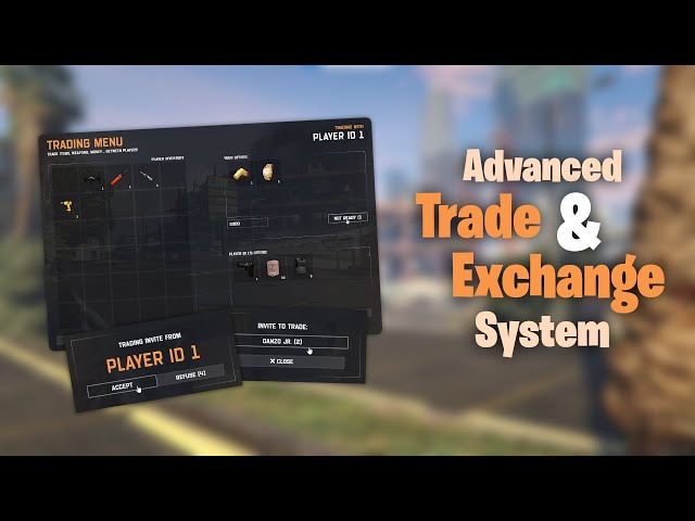 Advanced Trade & Exchange System - FiveM QBCore Script