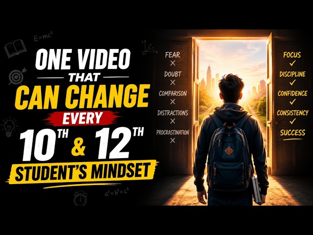 🔥One Video That Can Change Every 10th & 12th Student's Mindset 💯#successacademy #motivation#10th