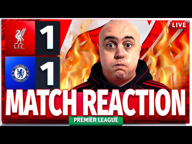 LIVERPOOL 1-1 CHELSEA! Craig's LIVE Match Reaction