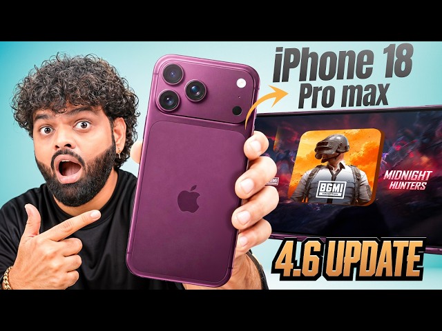 iPhone 18 Pro Max BGMI Test: The ₹1.5 Lakh Gaming Reality! 😳