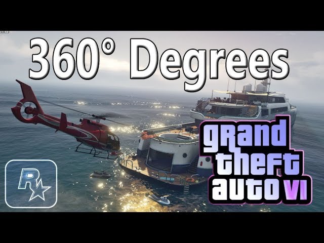GTA VI VR 360° 2K Video 2017 @1440s 60ᶠᵖˢ HD ✔