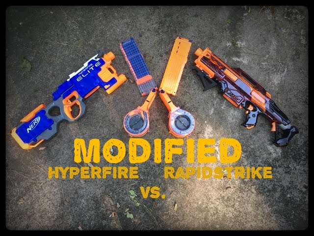 Modified Nerf Hyperfire Vs. Nosferatu Rapidstrike