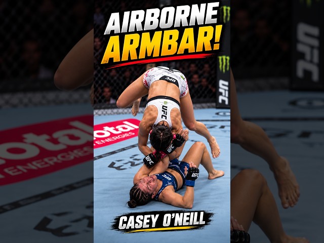 She Turned a Choke Into THIS… 😳  Casey O’Neill UFC 331 #shorts