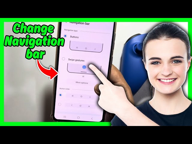 How To Change navigation bar of Android device